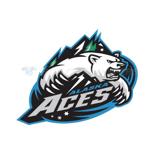 Alaska Aces Iron-on Stickers (Heat Transfers)NO.9214